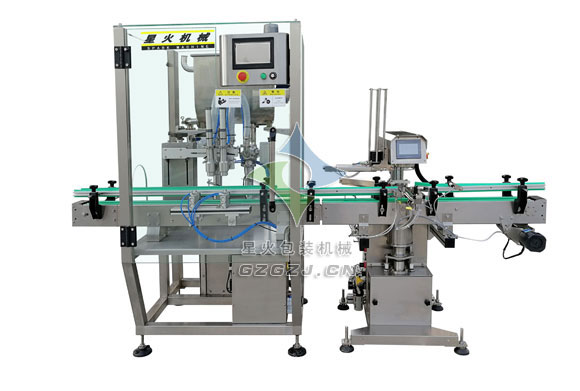 颗粒酱料全自动定量灌装机产品图