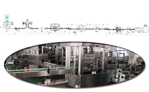 大型甜面酱灌装机械设备设计图